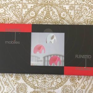 Adorable pink elephants mobile for baby by Flemsted!
